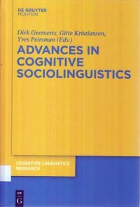 Advances in Cognitive Sociolinguistics