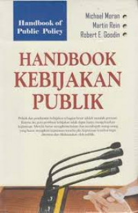 Handbook Kebijakan Publik