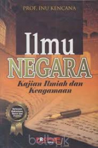 Ilmu Negara (Kajian Ilmiah dan Keagamaan)