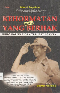 Kehormatan Bagi yang Berhak