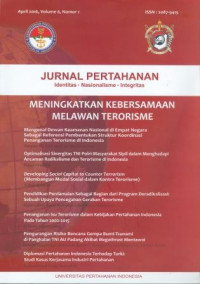 Jurnal Pertahanan : Meningkatkan Kebersamaan Melawan Terorisme