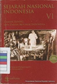 Sejarah Nasional Indonesia Vol. 6