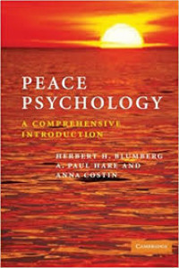 Peace psychology : a comprehensive introduction