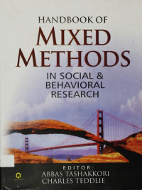 Image of Handbook of Mixed Methods In Social & Behavioral Research