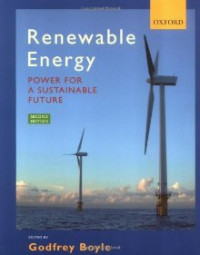 Renewable Energy : Power for a Sustainable Future