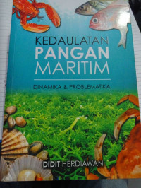 KEDAULATAN PANGAN MARITIM dinamika dan problematika