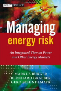 Managing Energy Risk : An Integrated View On Power And Other Energy Markets