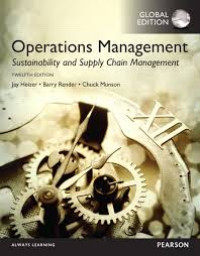 Operations management : sustainability and supply chain management.