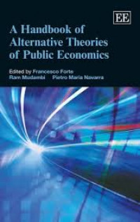 A handbook of alternative theories of public economics