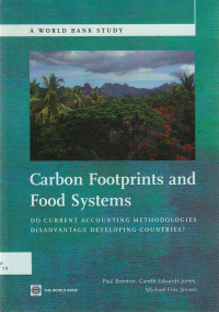 Carbon Footprints and Food Systems : do current accounting methodologies disadvantage developing countries?