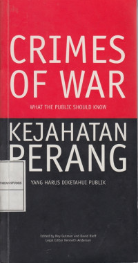 Crimes of War: what the public should know