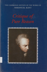 Critique of Pure Reason