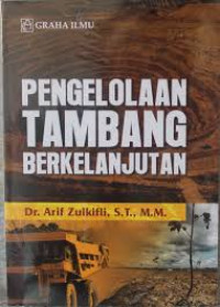 Pengelolaan tambang berkelanjutan