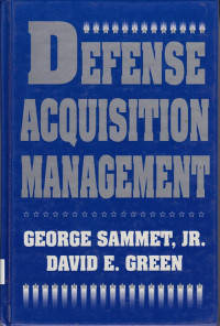 Defense Acquisition Management