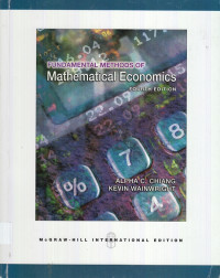 Fundamental Methods of Mathematical Economics