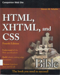 HTML, xHTML, and CSS bible