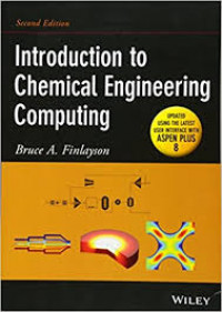 Introduction to chemical engineering computing