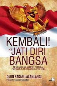 Kembali ke Jatidiri Bangsa Indonesia: Sumpah Pemuda Indonesia, Proklamasi 17 Agustus 1945, Pancasila, UUD 1945