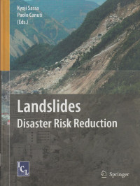 Landslides : Disaster risk reduction