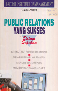 Public Relations Yang Sukses Dalam Sepekan