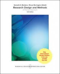 Research design and methods : a process approach