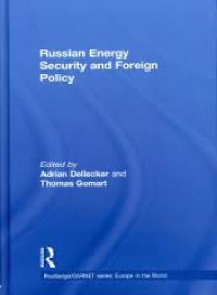 Russian energy security and foreign policy