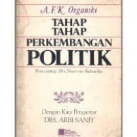 Tahap - Tahap Pembangunan Politik