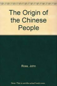 The Origin of the Chinese People