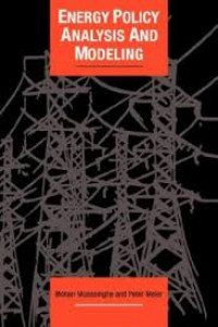 Energy Policy Analysis And Modeling