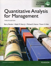 Quantitative Analysis For Management