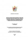 ANALISA PAPARAN RADIO FREQUENCY RADIATION (RFR) DARI RADAR PERTAHANAN TNI AU TERHADAP PERSONEL PENGAWAK RADAR BERDASARKAN STANDAR INTERNATIONAL COMMISSION ON NON-IONIZING RADIATION PROTECTION (ICNIRP)