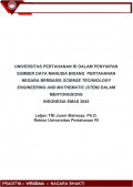 UNIVERSITAS PERTAHANAN RI DALAM PENYIAPAN SUMBER DAYA MANUSIA BIDANG  PERTAHANAN NEGARA BERBASIS SCIENSE TECHNOLOGY ENGINEERING AND MATHEMATIC (STEM) DALAM MENYONGSONG INDONESIA EMAS 2045